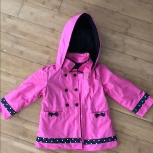 Little girl’s London Fog rain jacket